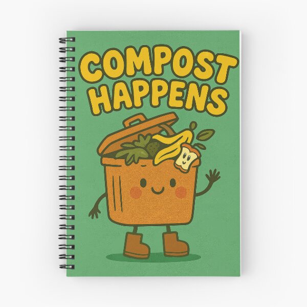 Item preview, Compost Happens – Funny Eco-Friendly Art designed and sold by PrintSmithArt.