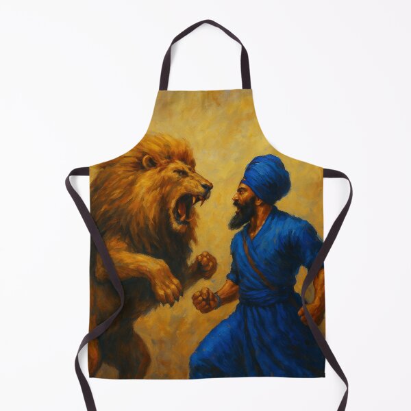 Item preview, Hari Singh Nalwa fight with a Lion designed and sold by Cheejan.