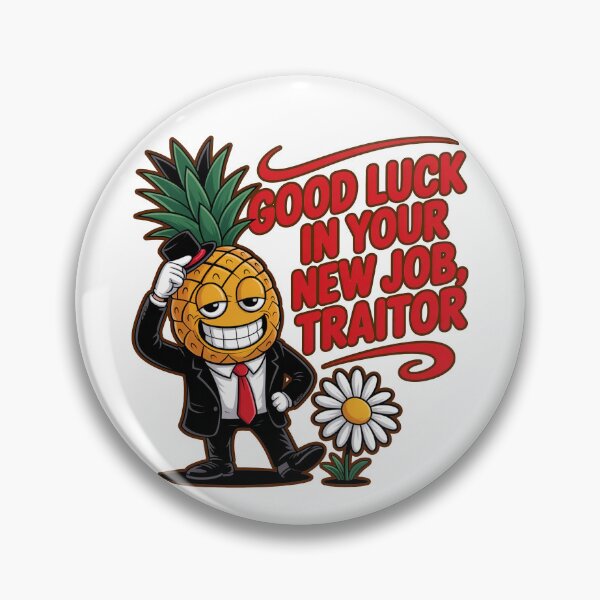 Item preview, Funny Pineapple Farewell – New Job Traitor designed and sold by MonkiFlipp.