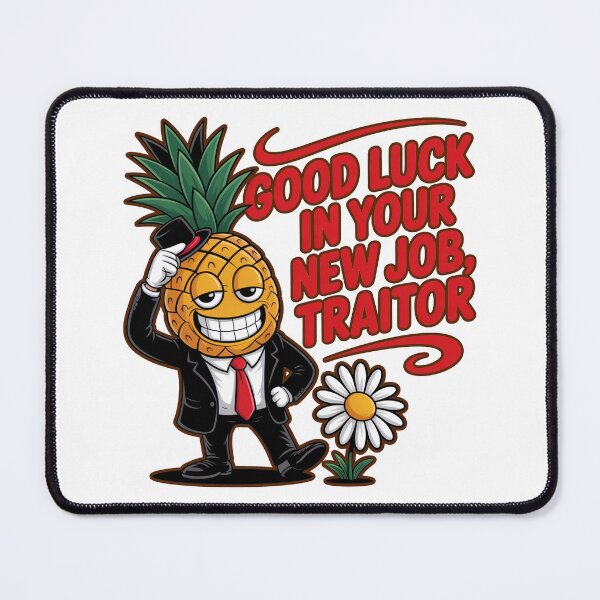 Item preview, Funny Pineapple Farewell – New Job Traitor designed and sold by MonkiFlipp.