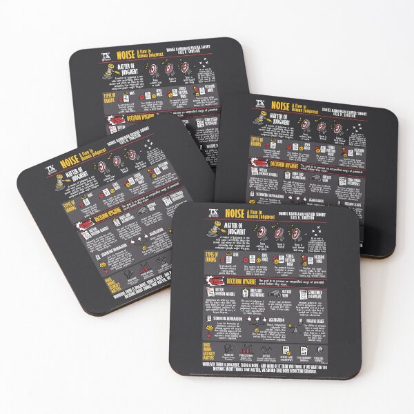 Item preview, Visual Book Summary Noise (Daniel Kahneman) designed and sold by TKsuited.