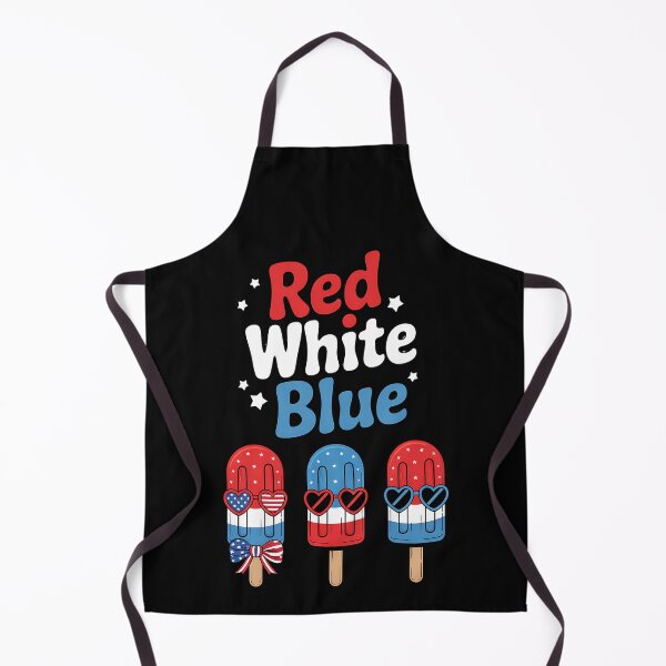 Item preview, Red White & Blue 4th of July American Flag Coquette Popsicle designed and sold by BakeryDozen.