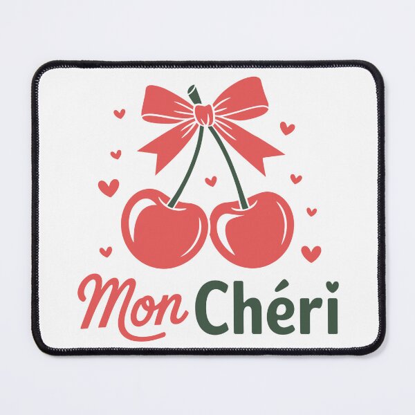 Item preview, Mon Chéri (Cute Cherry) designed and sold by theartfulaspie.
