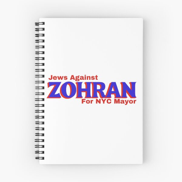 Item preview, jews against zohran for new york city mayor - anti zohran mamdani - red and blue designed and sold by jessicaleah15.