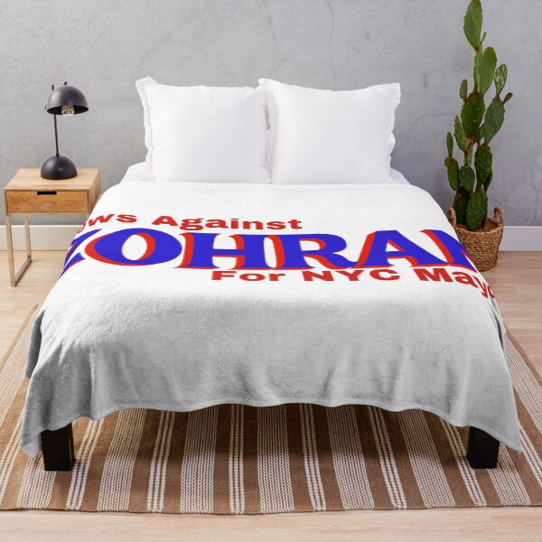 Item preview, jews against zohran for new york city mayor - anti zohran mamdani - red and blue designed and sold by jessicaleah15.