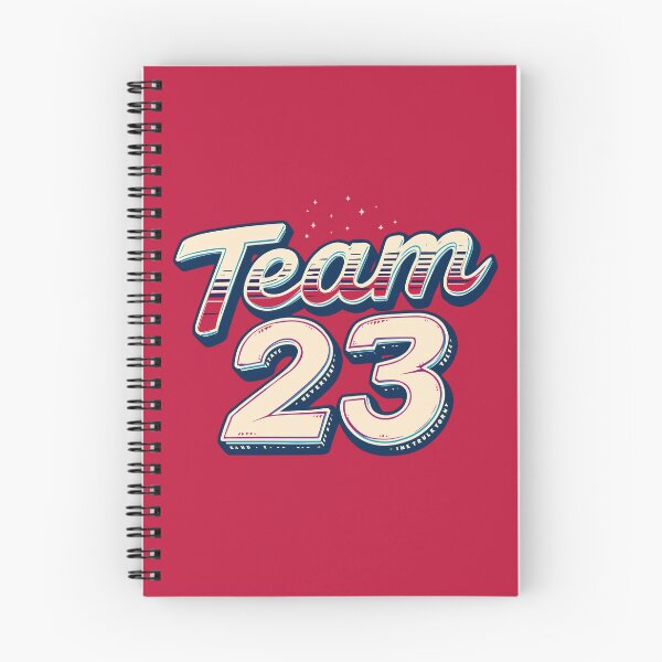Item preview, Team 23 – Retro Sports Squad Typography Art | Modern Mojo designed and sold by Modern-Mojo.
