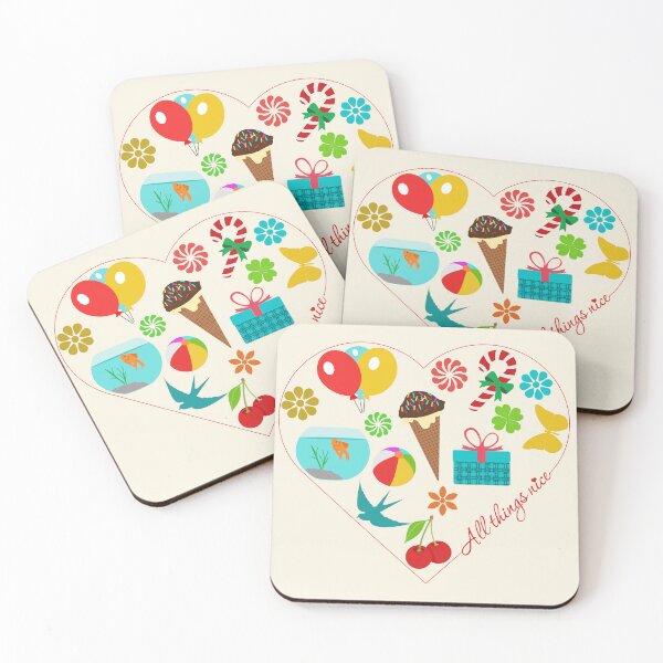 Item preview, All Things Nice in a Heart designed and sold by Laanas55.