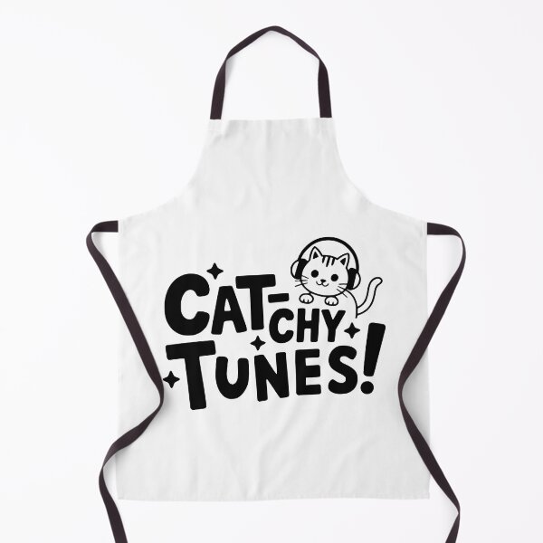 Item preview, Cat-chy Tunes! Cute Cat Pun designed and sold by PMCreative.