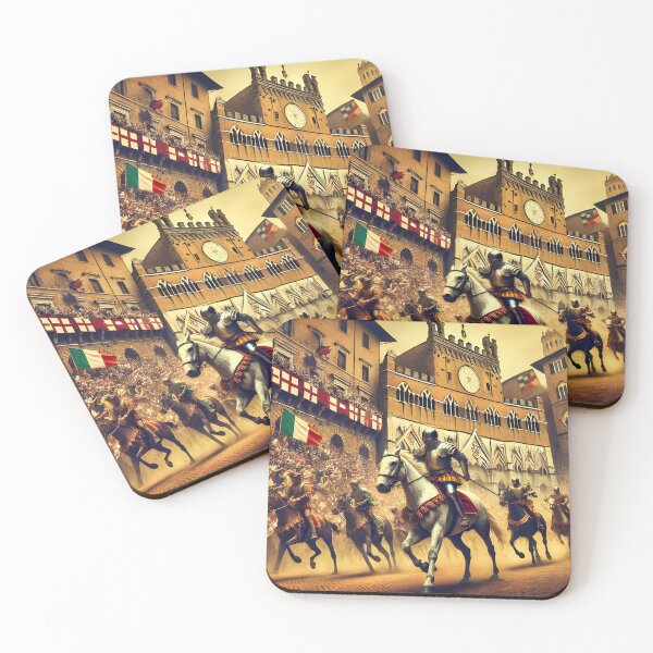 Item preview, Historical Palio di Siena Horse Race in Italy designed and sold by Koalangel.