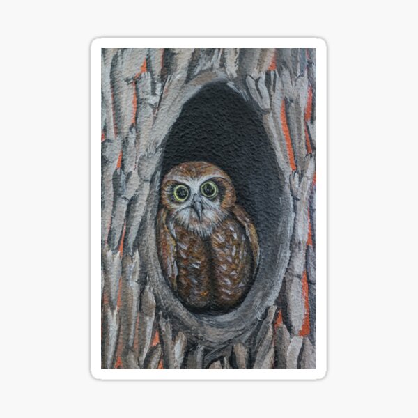 Owl Sticker