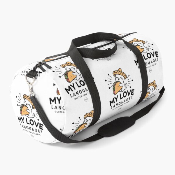 Item preview, My love language ? Gluten-free tacos, duh designed and sold by Peerless-Prime.
