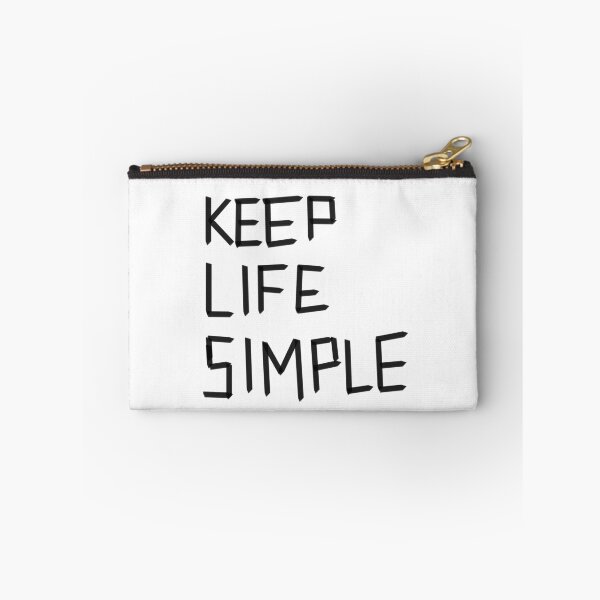 Item preview, Keep Life Simple | Minimal Modern Motivational Quote Design designed and sold by CreationbyNiki.