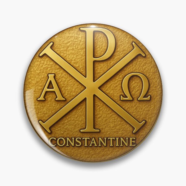 Item preview, Constantine Alpha and Omega Christian Symbol designed and sold by historyandmore.
