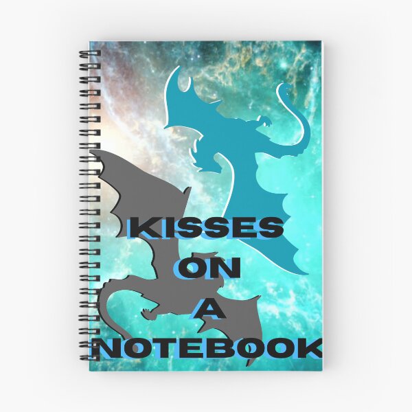 Item preview, kisses on a notebook designed and sold by builditdefendit.