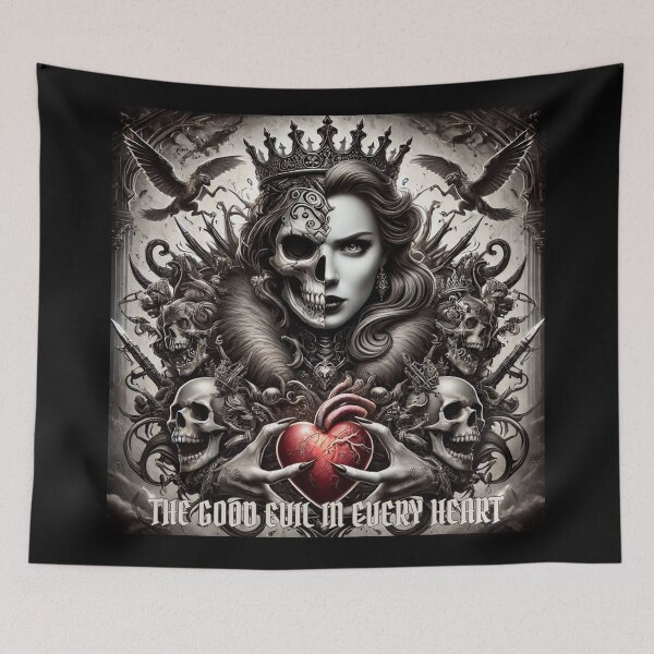 Item preview, Gothic Queen Skull Face designed and sold by Voodoo Store Paranormal Collections.