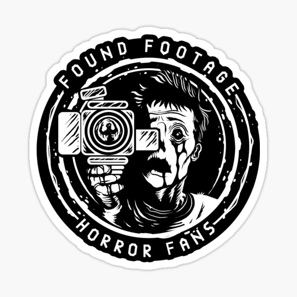 Found Footage Horror Fans Sticker