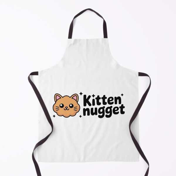 Artikelvorschau, Kätzchen Nugget! Niedliches Chicken Nugget Katzen Wortspiel entworfen und verkauft von PMCreative.