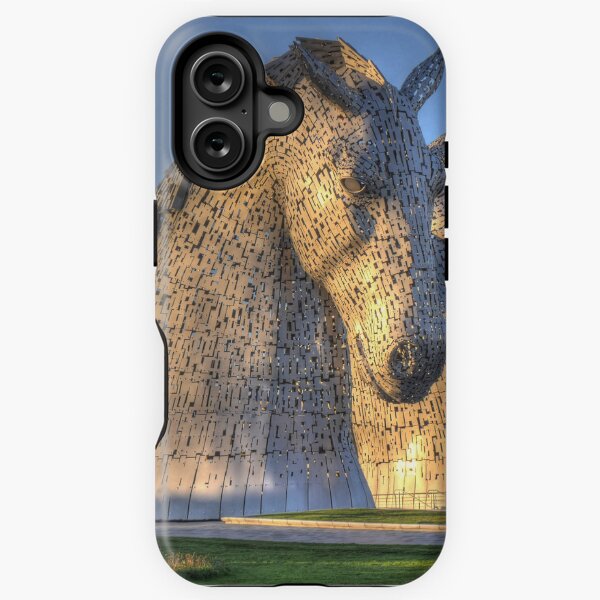 The Kelpies jigsaw puzzle iPhone Tough Case