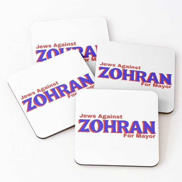 Item preview, jews against zohran for new york city mayor - anti zohran mamdani - red and blue designed and sold by jessicaleah15.