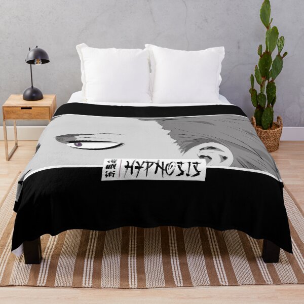 Item preview, Hypnosis Anime Eyes Monochrome Japanese Cozy Manga designed and sold by Otakurypto.