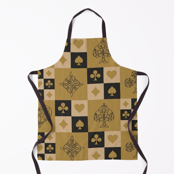 Item preview, Playing cards colors from Celtic knots in block pattern gold black designed and sold by InkofNocturna.