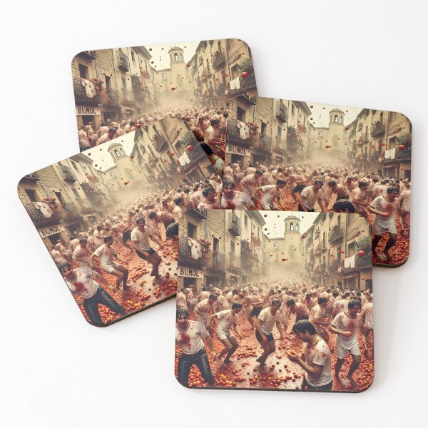 Item preview, La Tomatina Festival Tomato Fight in Spain designed and sold by Koalangel.
