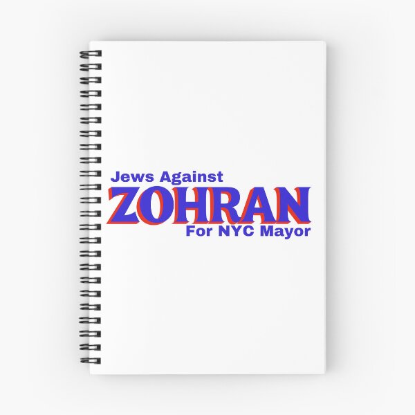 Item preview, jews against zohran for new york city mayor - anti zohran mamdani - red and blue designed and sold by jessicaleah15.