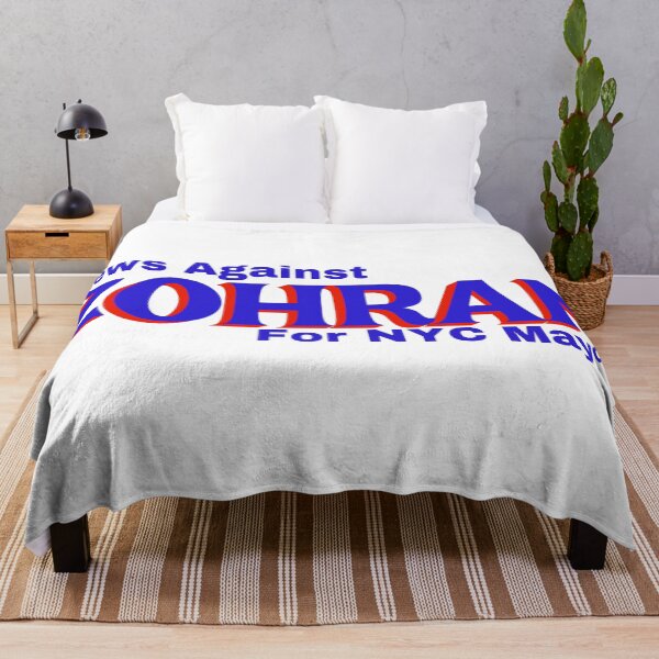 Item preview, jews against zohran for new york city mayor - anti zohran mamdani - red and blue designed and sold by jessicaleah15.