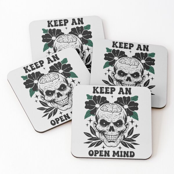 Item preview, Zombie Head - Keep an Open Mind designed and sold by NightTimeJ.
