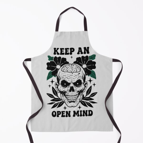 Item preview, Zombie Head - Keep an Open Mind designed and sold by NightTimeJ.