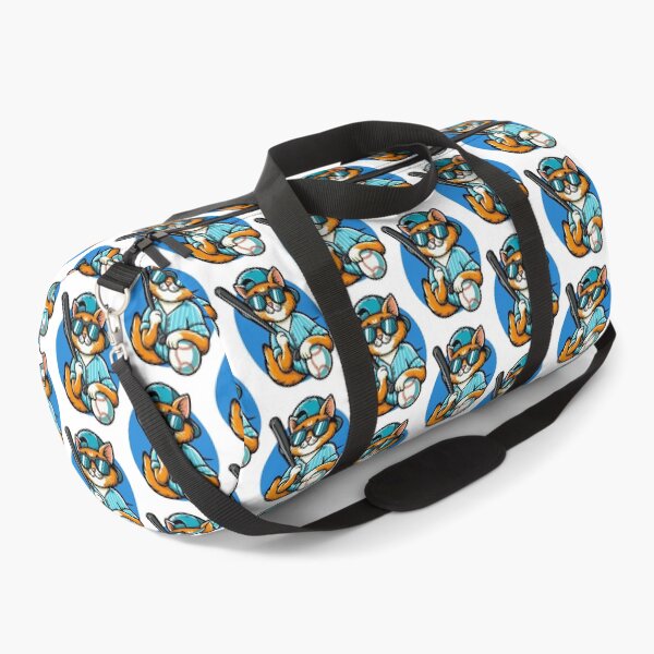 Item preview, Cool Cat Playing Baseball designed and sold by McThingummy.
