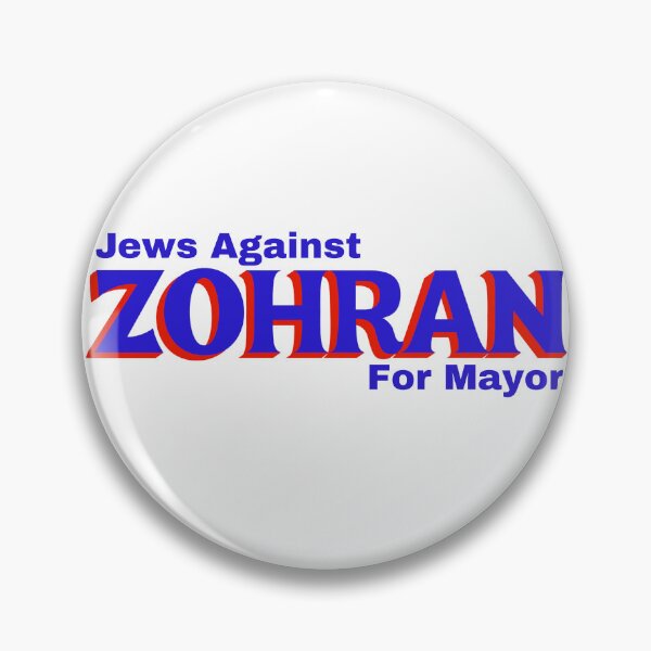 Item preview, jews against zohran for new york city mayor - anti zohran mamdani - red and blue designed and sold by jessicaleah15.
