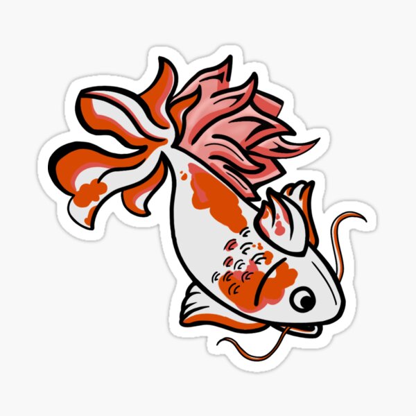 Item preview, koi carp png designed and sold by Wandawombat.
