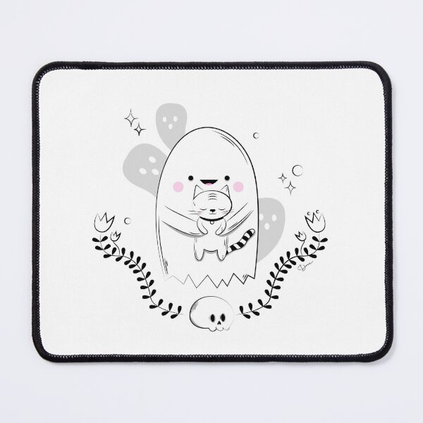 Item preview, Ghost with cat designed and sold by HeyDroe.