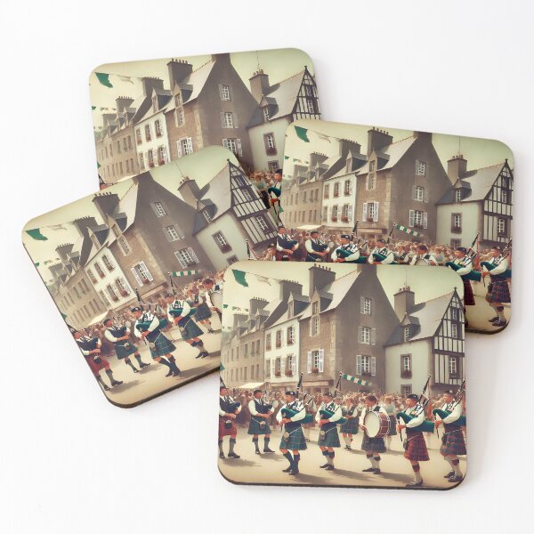 Item preview, Celtic Bagpipe Parade at French Festival designed and sold by Koalangel.