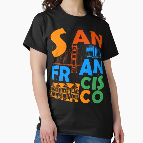 Item preview, San Francisco California Souvenir Golden Gate San Francisco designed and sold by DSWShirts.