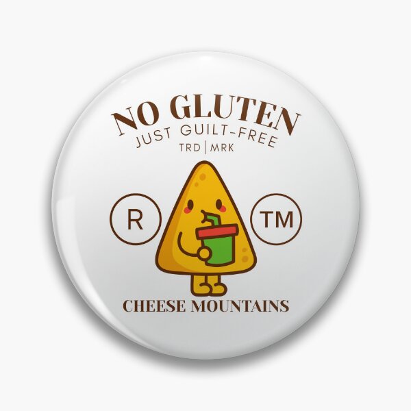 Item preview, No gluten, just guilt-free cheese mountains (gluten-free nachos) designed and sold by Peerless-Prime.