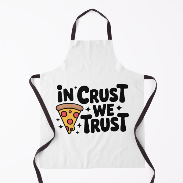 Item preview, In Crust We Trust! Cute Pizza Pun designed and sold by PMCreative.