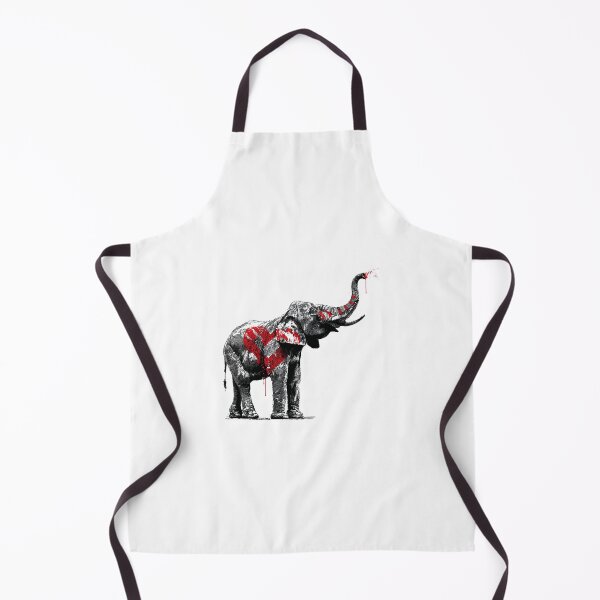 Item preview, Banksy Marked Elephant - Symbol of Endangered Wildlife designed and sold by hamishby.