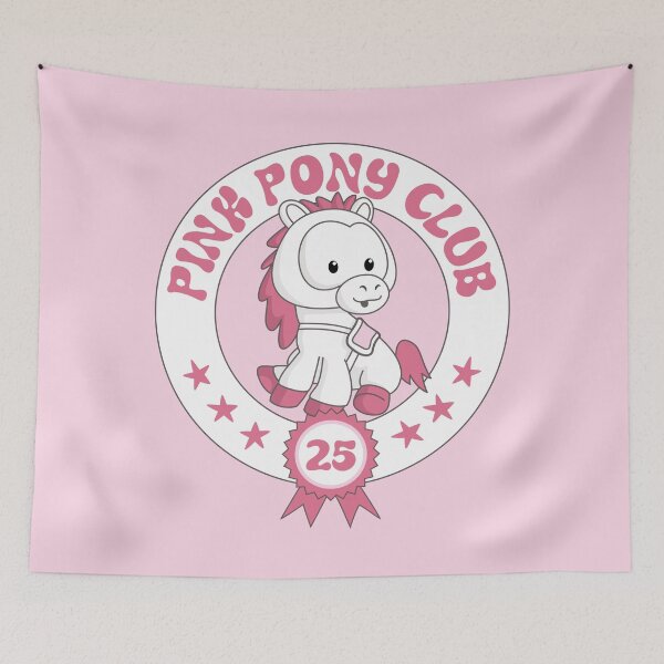 Item preview, Pink Pony Club – Cute Pony Rider Badge Design designed and sold by Sore Creations.
