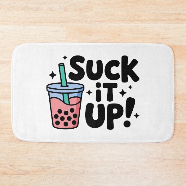 Item preview, Suck It Up! Cute Boba Pun designed and sold by PMCreative.