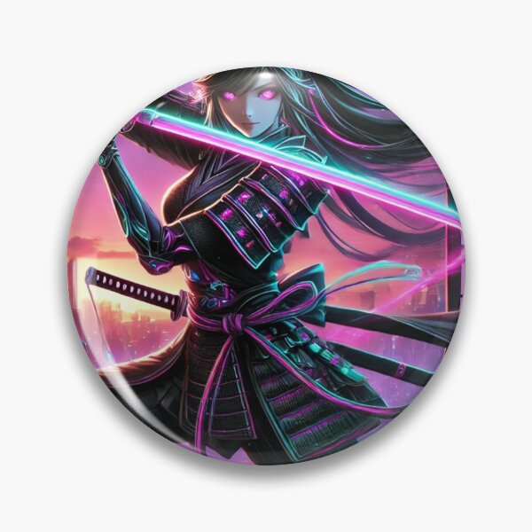 Item preview, Neon Samurai designed and sold by SkywardTreasure.