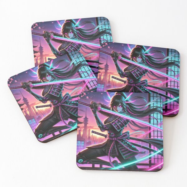 Item preview, Neon Samurai designed and sold by SkywardTreasure.