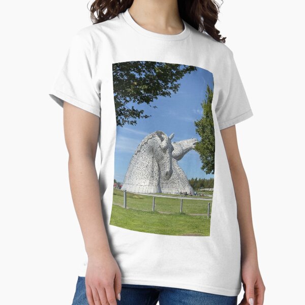 Item preview, The Kelpies, Helix Park, Falkirk in summer designed and sold by Photogold .