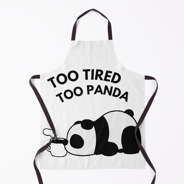 Item preview, TOO TIRED TOO PANDA designed and sold by MadeByPhil.