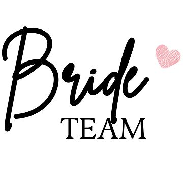 Artwork thumbnail, Bride Team Script Font by zoewhite3