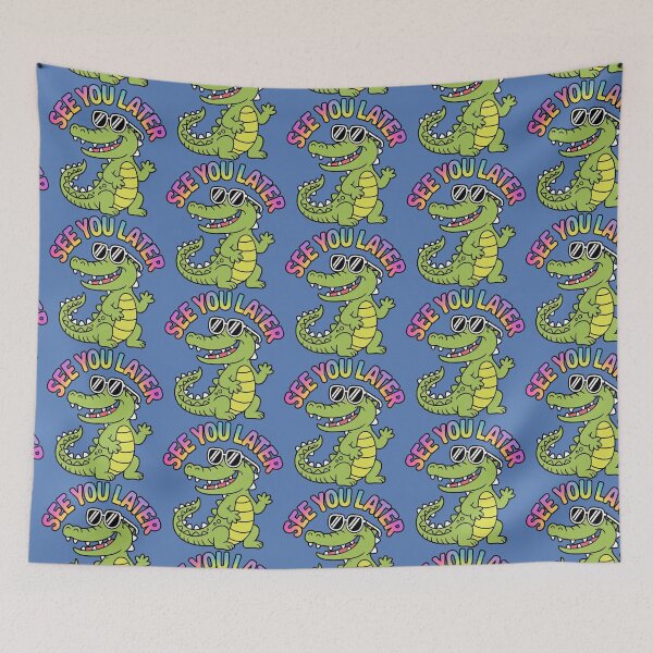 Item preview, See You  Later Alligator designed and sold by ZooStateofMind.