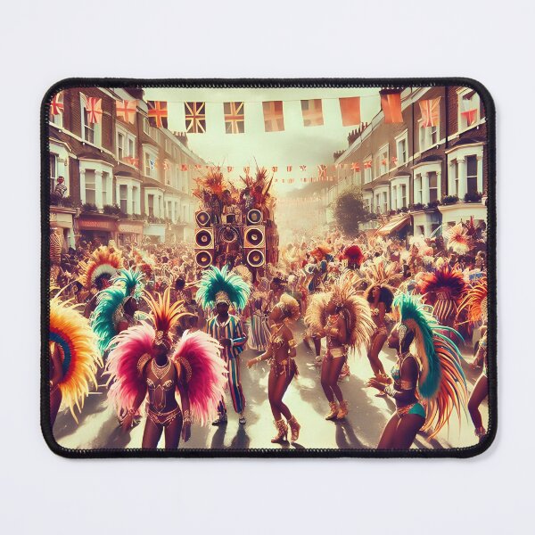 Item preview, Carnival Parade in London with Colorful Costumes designed and sold by Koalangel.