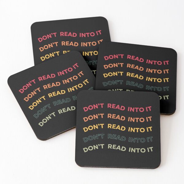 Item preview, Don’t Read Into It designed and sold by Valentinian.