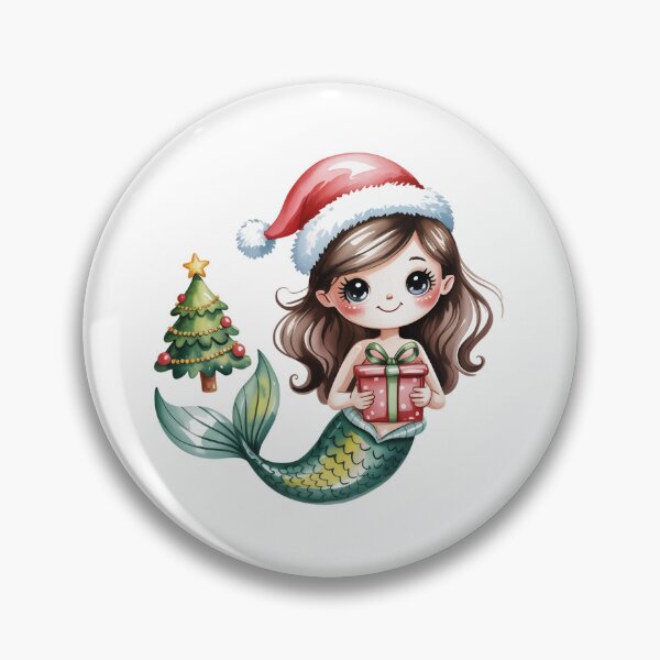 Item preview, Merry Fishmas mermaid designed and sold by jkrphoto.